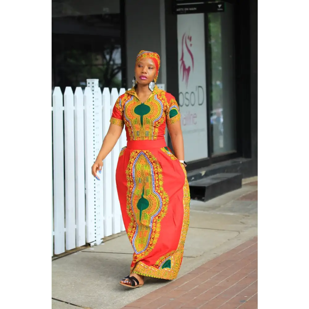 3 piece Dashiki set - Rural Goddess 3 piece Dashiki set - Rural Goddess