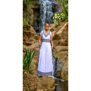 Babalwa (Xhosa long Side Slit Top) - Dresses