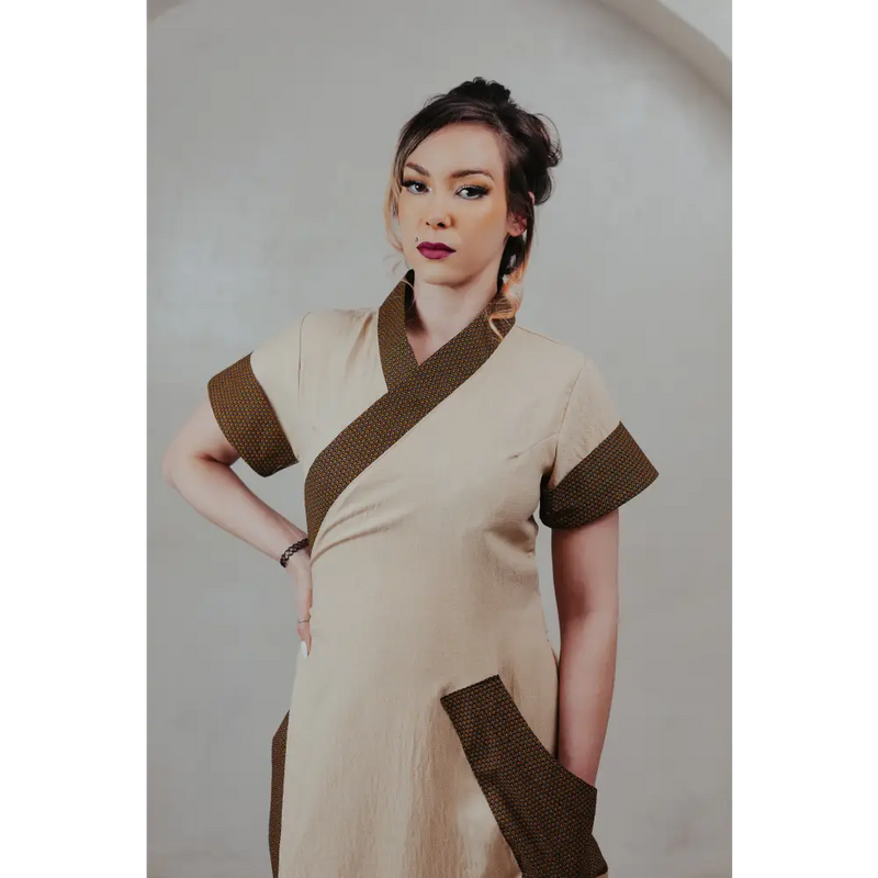 Botle ba Kgotso - 30 / Beige - Dress
