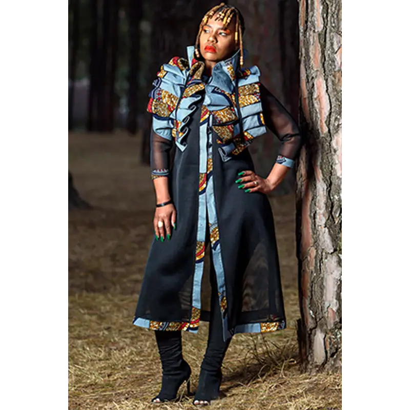 Khumo Net Coat - Coats & Jackets