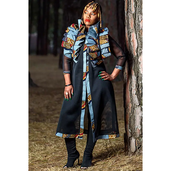 Khumo Net Coat - Coats & Jackets