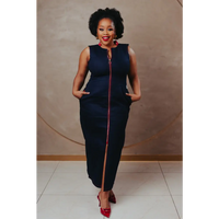 Modise Executive Dress - 30 / Navy - Dress