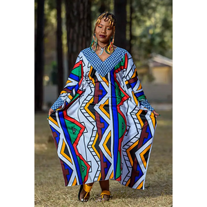 Ndebele Stretch dress - Dresses