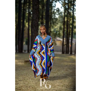 Ndebele Stretch dress - Dresses