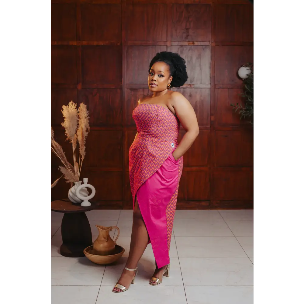 Nkosazana Dress - 42 / Red - Dress