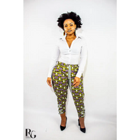 Olive Slim Pants - Pants