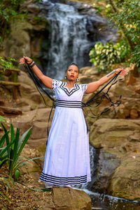 Babalwa (Xhosa long Side Slit Top)