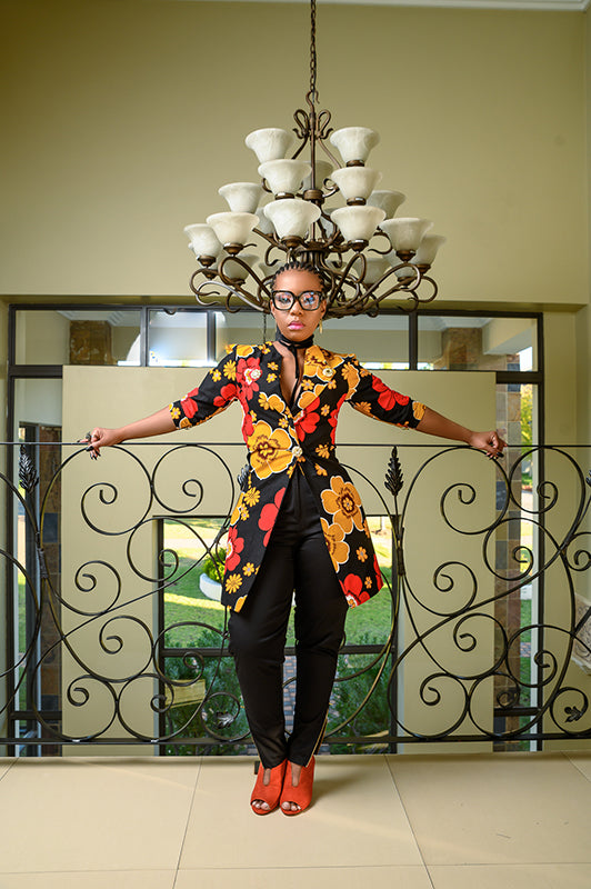 Floral Blazer