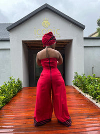 Bomvu Warrior Jumpsuit with Tuku