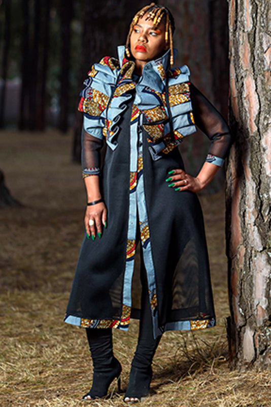 Khumo Net Coat