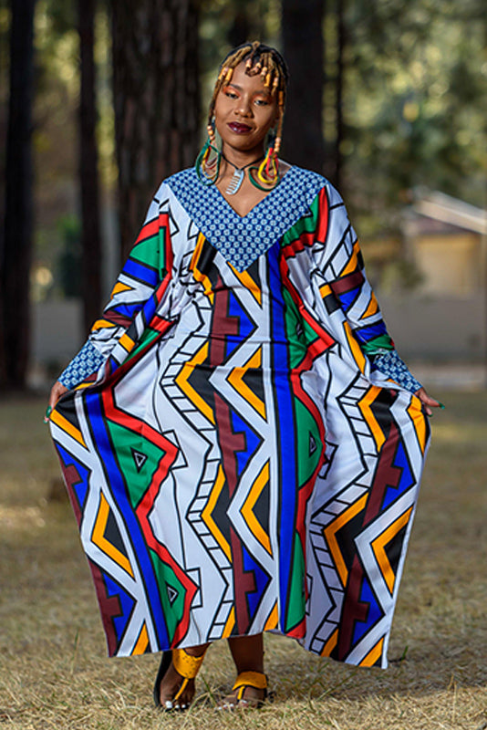 Ndebele Stretch dress