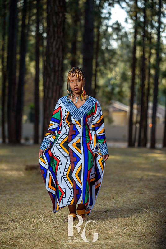 Ndebele Stretch dress