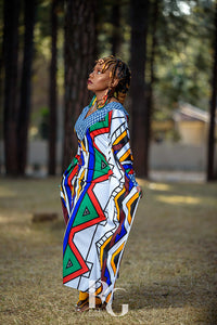 Ndebele Stretch dress